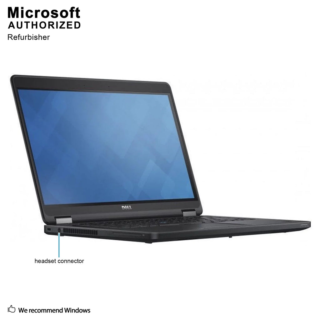 Dell Latitude E5450 14.0 Laptop, Intel Core I3-5010U 2.1Ghz, 8G DDR3L, 500G,  3.0, , , W10P64-Multi Languages Support (//), 1 year warranty Used Grade A