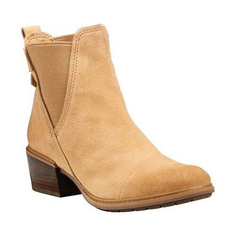 Timberland Sutherlin Bay Double TB0A1SCT Women Beige Gore Chelsea Boot HS3151 (7.5)