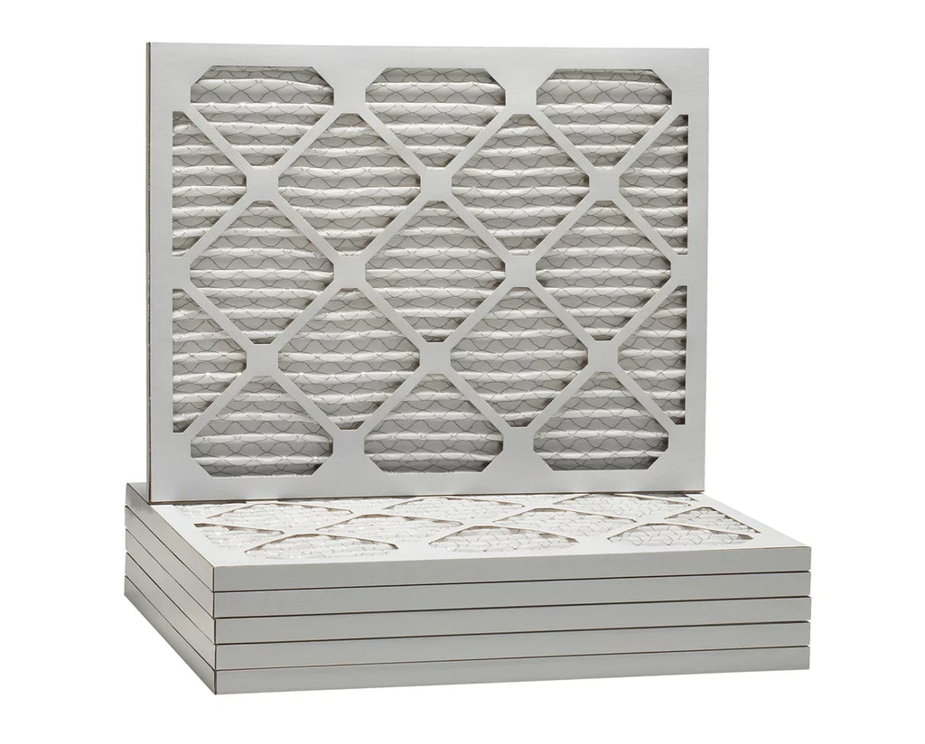 Aerostar 14x25x1   8, Pleated Air Filter, 14x25x1, Box of 6, Made in the