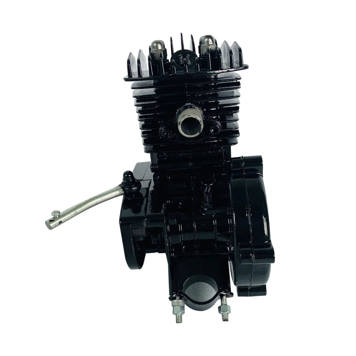Miumaeov 80cc 2-Stroke Full Assembled Motorized Bike Bicycle Motor Petrol Gas Engine Single Cylinder Air-Cooled Black