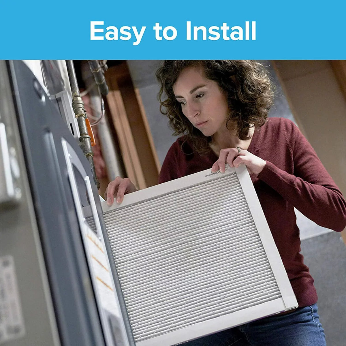 Filtrete Micro Allergen Defense  Air Filter, Delivers Cleaner Air Throughout Your Home, Uncompromised Airflow,  1000, 12 x 12 x 1, 6-Pack