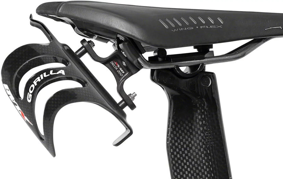 Delta 200 Rear Water Bottle Cage Black Saddle Mount Aero Bicycle Parts