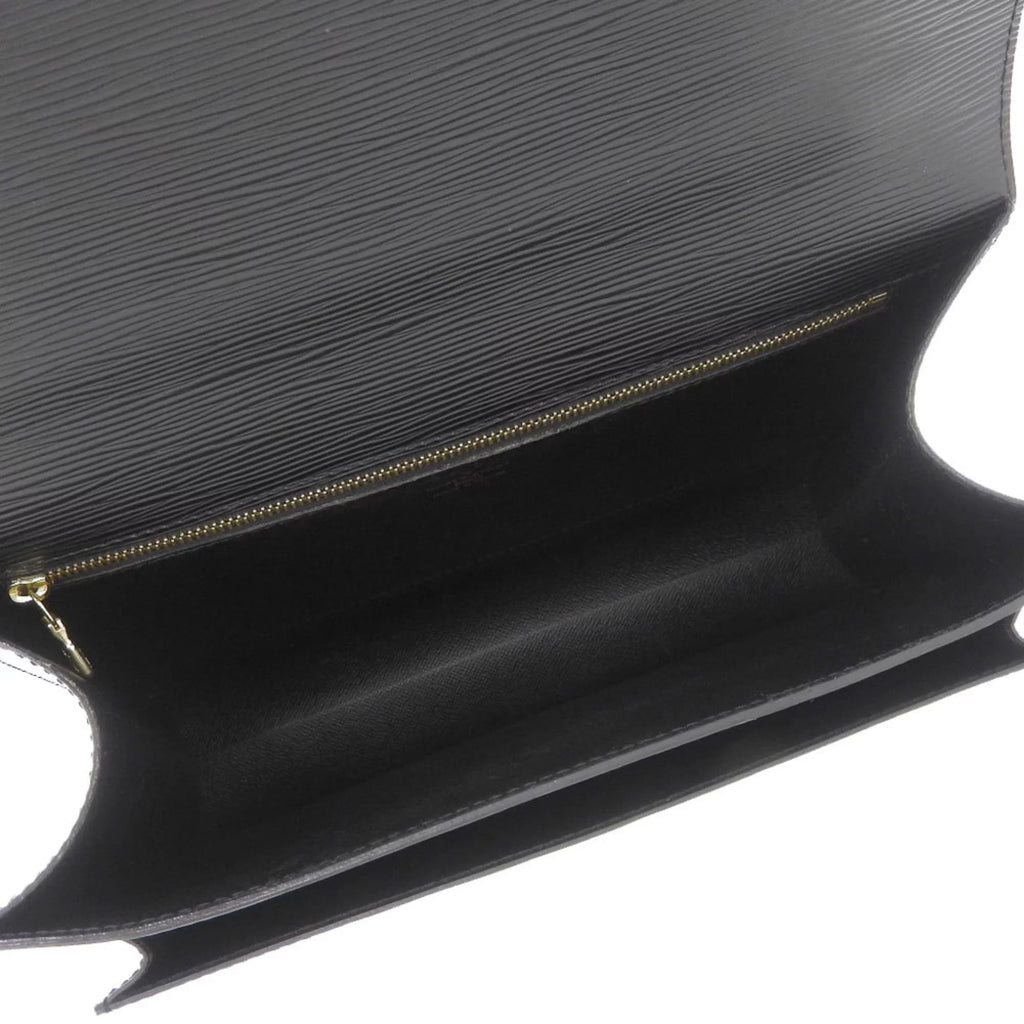 Authenticated Used Louis Vuitton   Epi Monceau 2WAY Bag Noir M52122