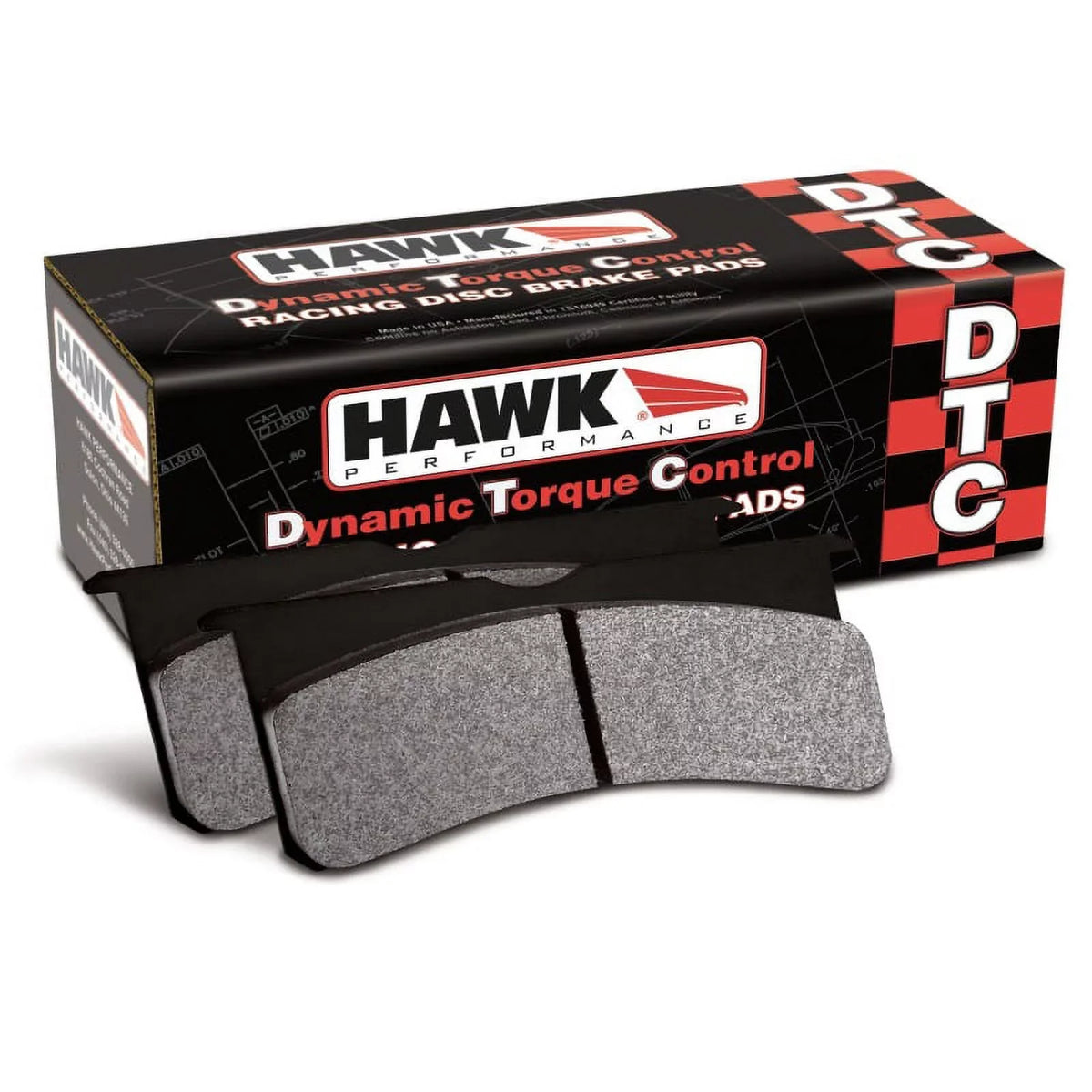 Hawk 03-06 Evo / 04-09 STi / 09-10 Genesis Coupe (Track Only) / 2010 Camaro  -30 Race Front Bra
