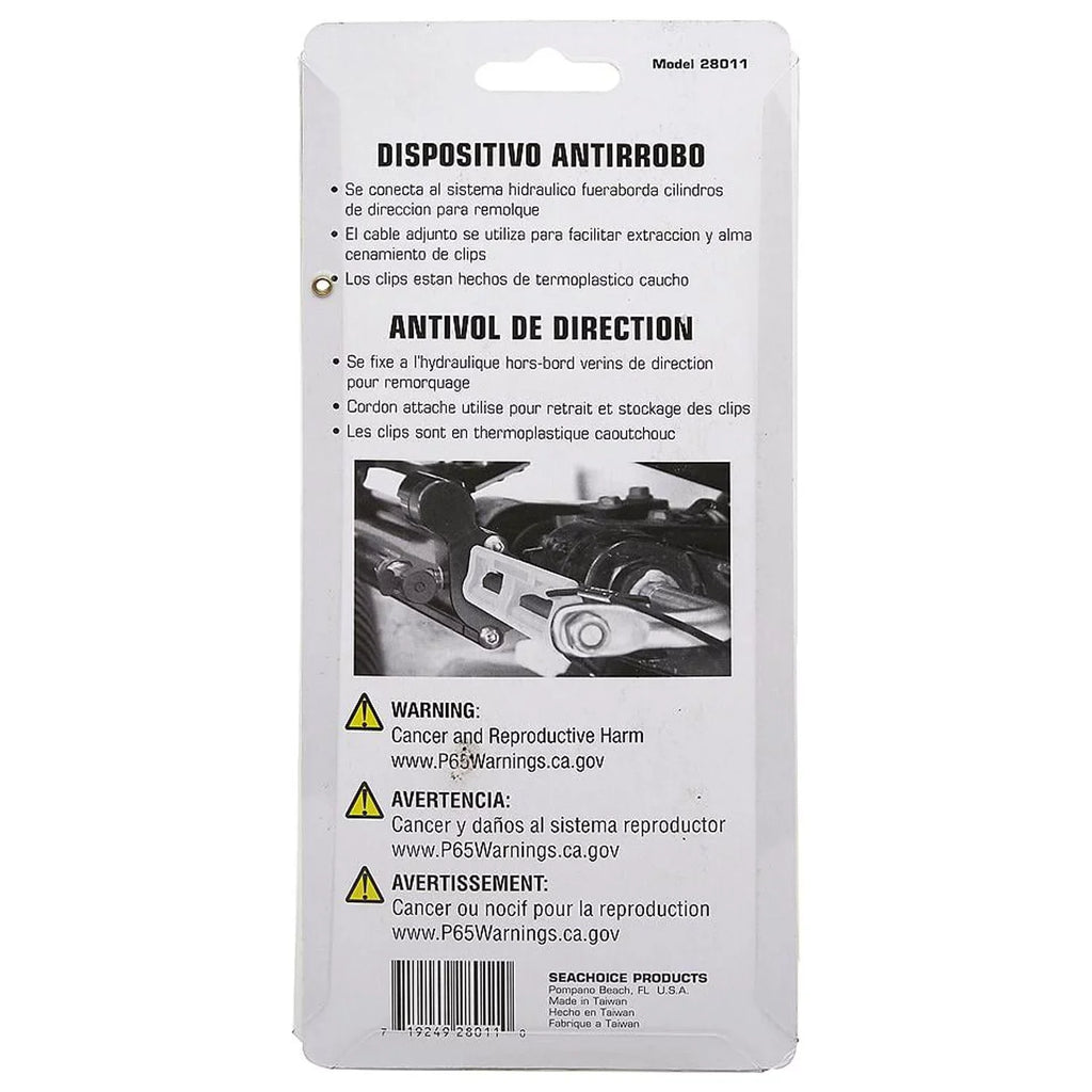 SeaChoice  28011; Steering Lock For Outboard Motor Hydraulic Steering