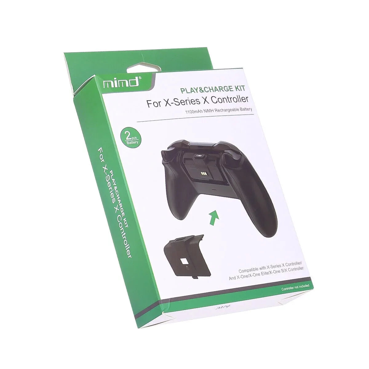 4x Rechargeable Battery Pack with 8pcs Battery Covers For XBox One X/S Series X/S Controller