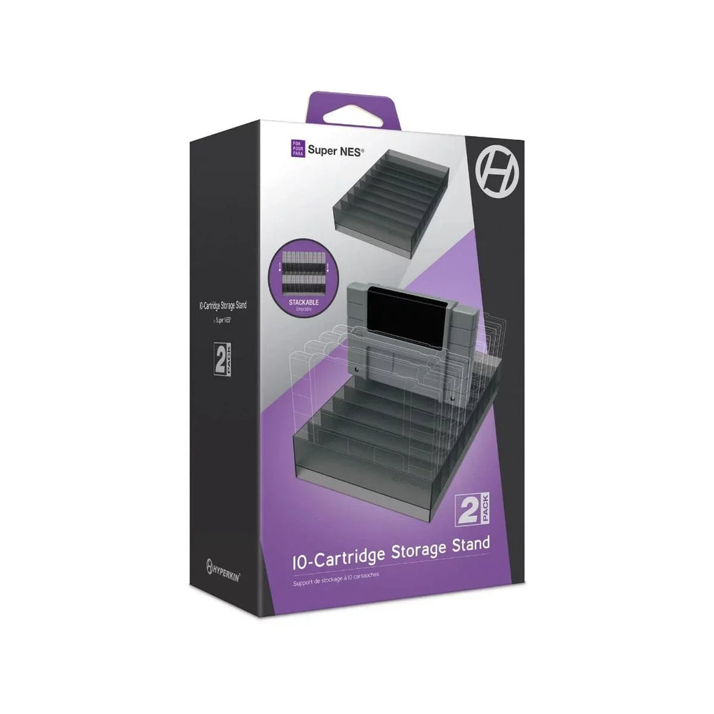 Hyperkin 10-Cartridge Storage Stand for Nintendo  (2 Pack)