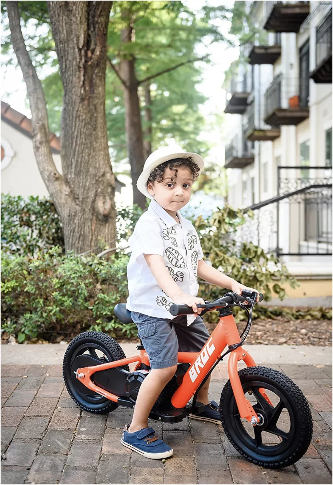 Broc Ebikes  Ebikes -D12  12 in. Battery Powered Ebikes, Red