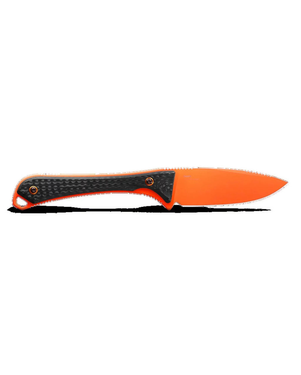 Benchmade Altitude 3.08" Fixed Blade Carbon Fiber Handle Orange Cerakote -S90V 15201OR Knife