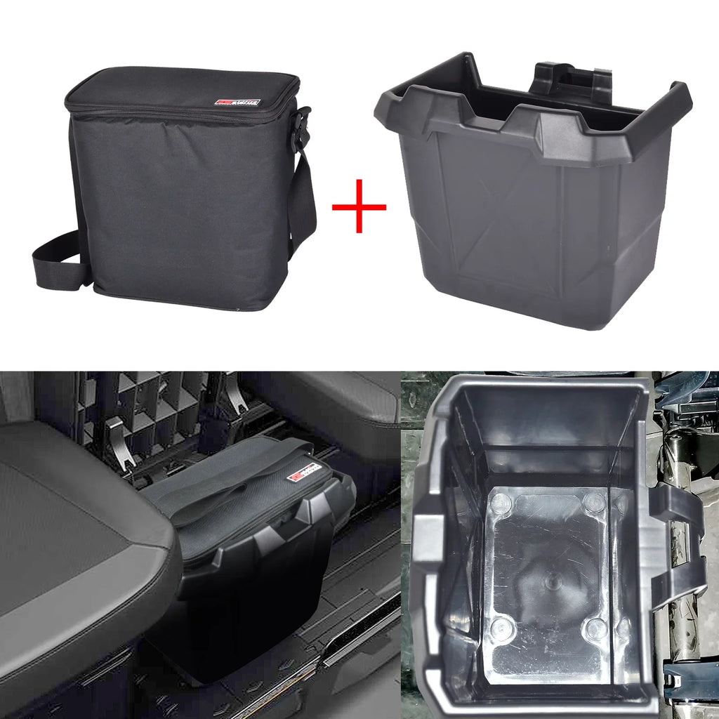 Under Seat Storage Cooler Box Removable Underseat Storage Bin Cooler Bag Fit for Can Am Defender Max 2016 -2022