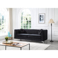 Homestock Southwestern Style G793A-S Sofa ( 2 Boxes ) , Black