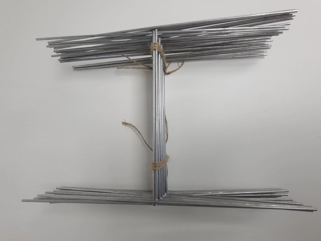 Pkg of 10 Metal Stake 15 Inch Tall Signs Stake 10 x 15 inch x 9 Gauge Galvanized Wire, Fit 4mm or 5mm Corrugated Signs, Metal Stake 15'' Tall 10'' Wide, Ship same day  (10Stake15'')