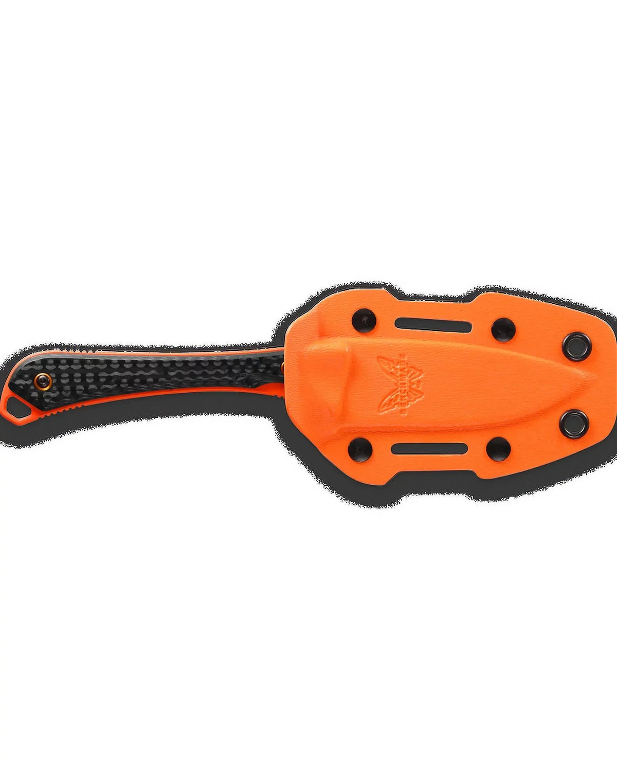 Benchmade Altitude 3.08" Fixed Blade Carbon Fiber Handle Orange Cerakote -S90V 15201OR Knife