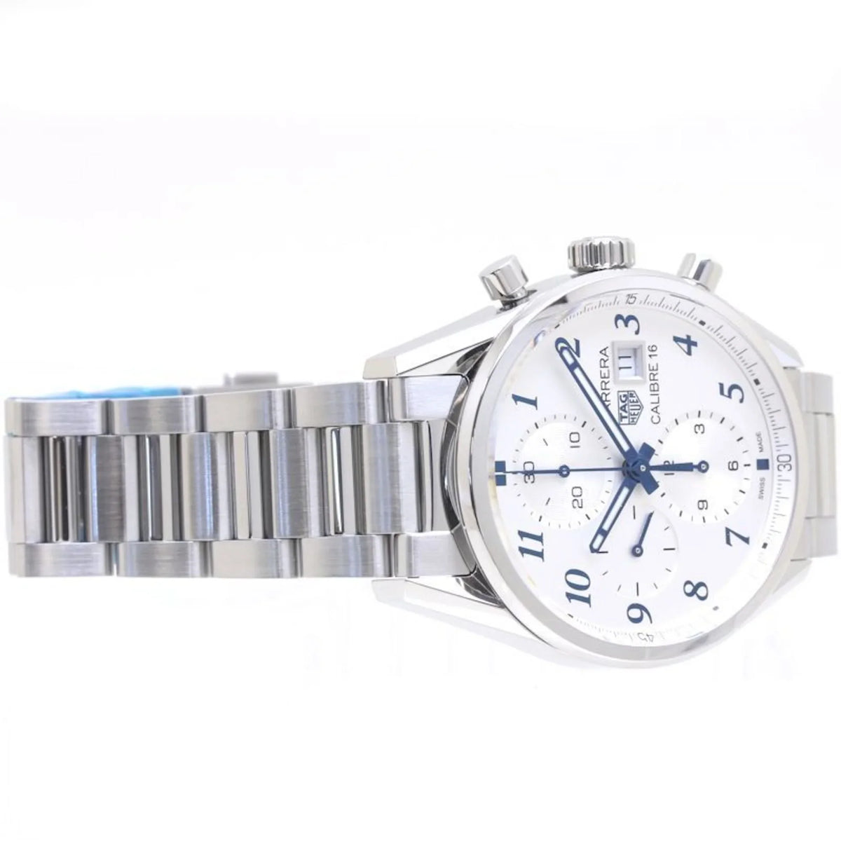 Pre-Owned   Carrera Chronograph Blue Edition CBK2114.BA0715 Stainless Steel Men's 39307 (Good)