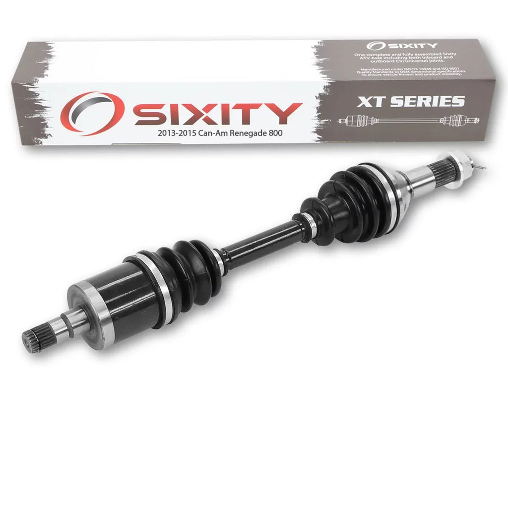 Sixity  Front Left Axle compatible with Can-Am Renegade 800 2013-2015 -    4X4