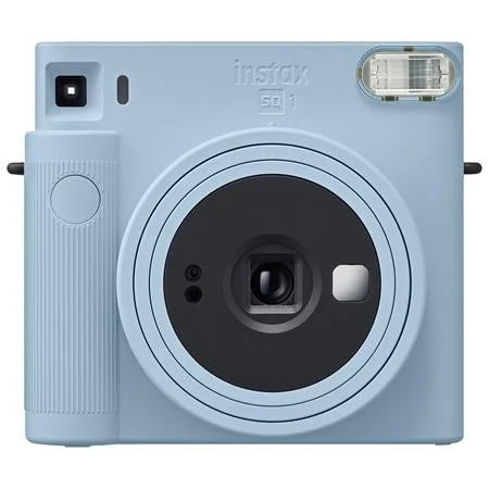 instax  SQ1 Instant Film Camera, Glacier Blue + Film and Camera Bag