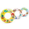 2364905 24 in. Inflatable Swim Rings, Assorted Print - Case of 36