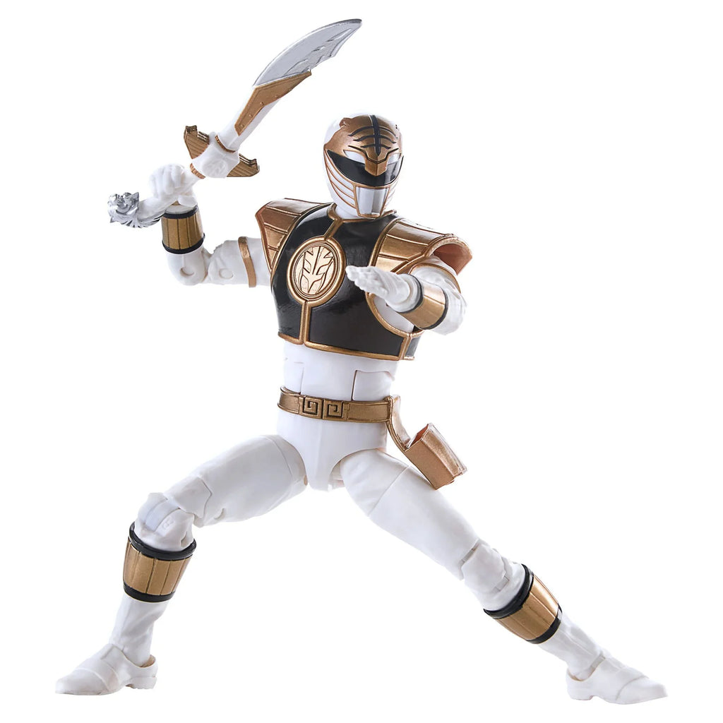 Power Rangers Lightning Collection 6-inch Mighty Morphin White Ranger Figure