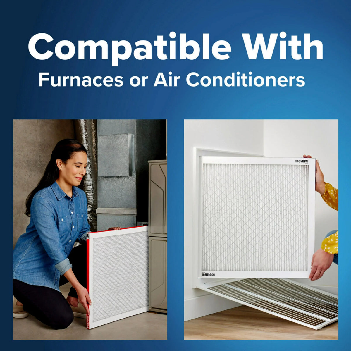 Filtrete 14x20x1 Air Filter,  1000  11, Allergen Defense, 2 Filters