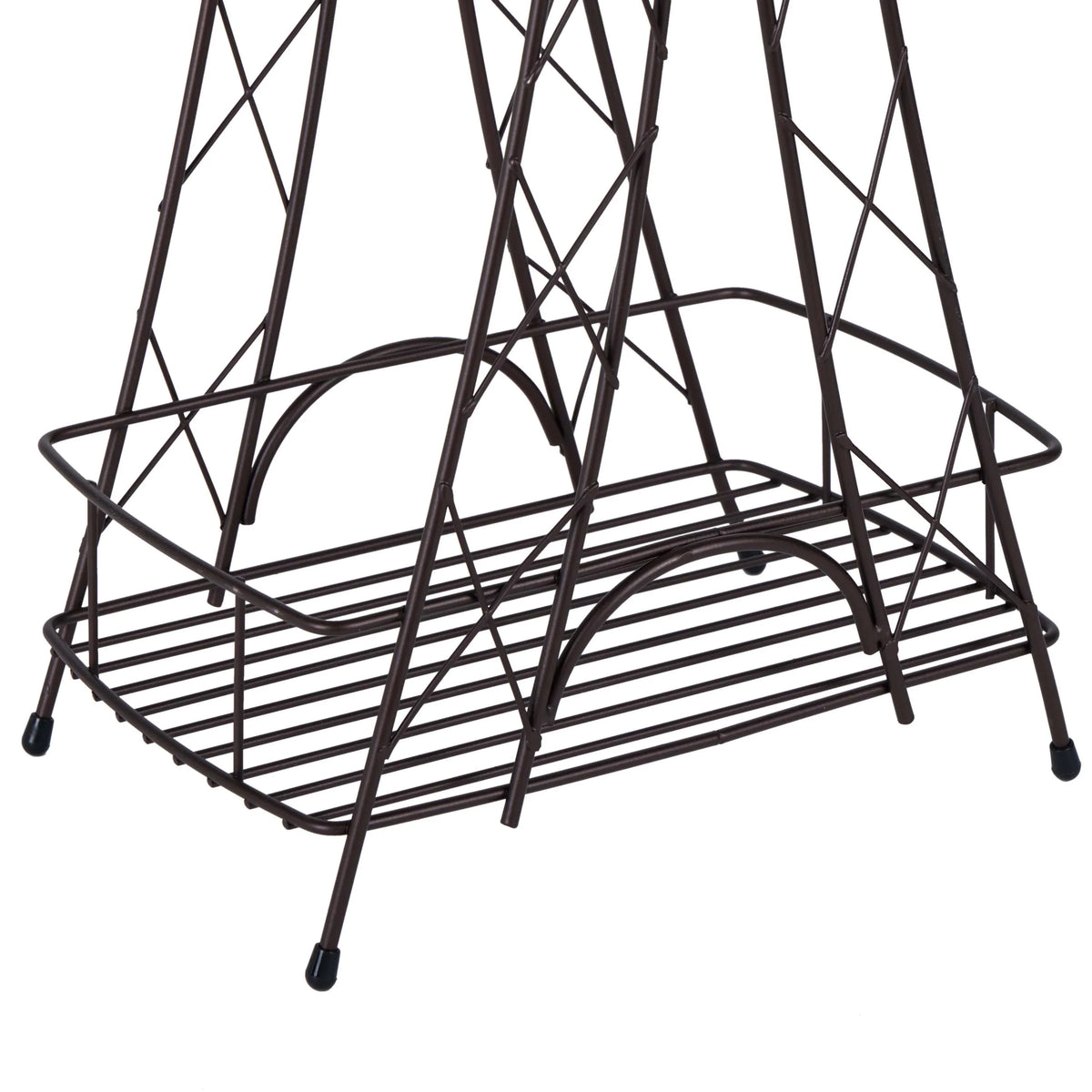 Paris Ville Des Lumieres Collection Eiffel Tower 3 Tier Spa Tower, 11"x 7"x 24.8" H