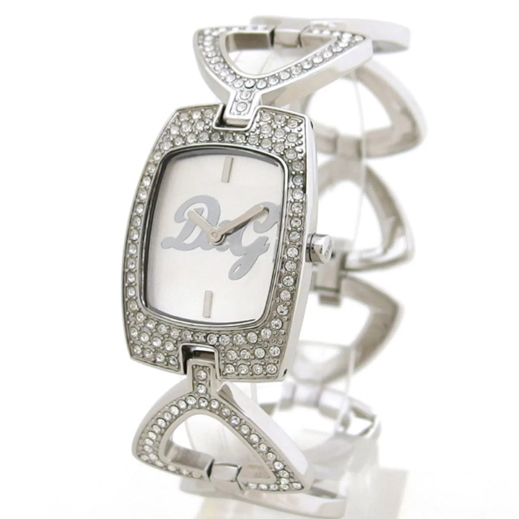 Pre-Owned D&G Ladies Watch Quartz Silver Dial  (Fair)