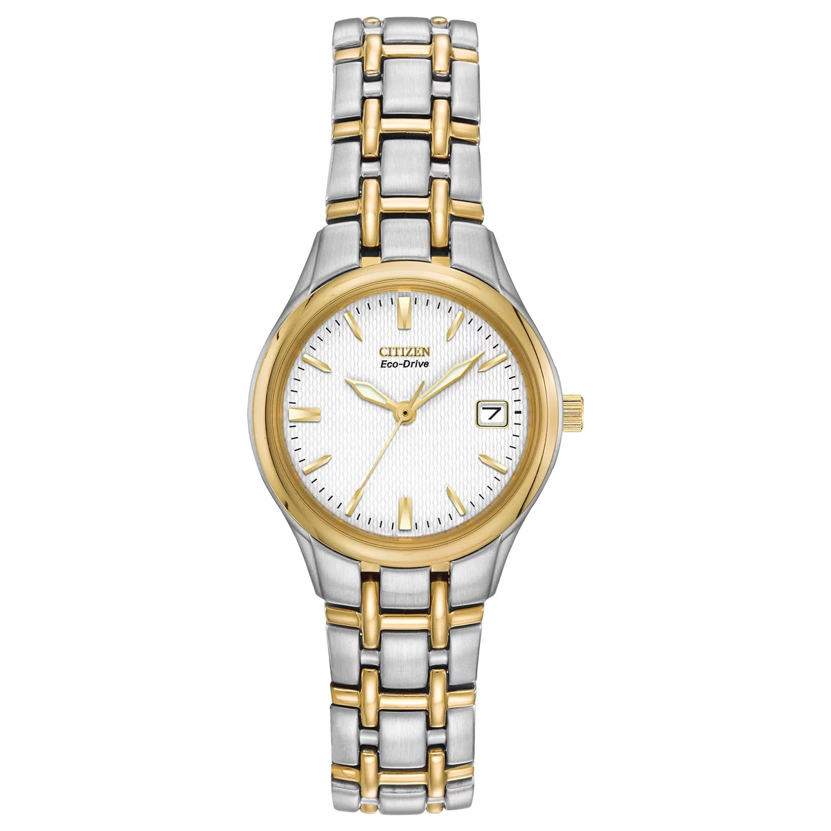 Women's EW1264-50A Gold Stainless-Steel Eco-Drive Sport Watch