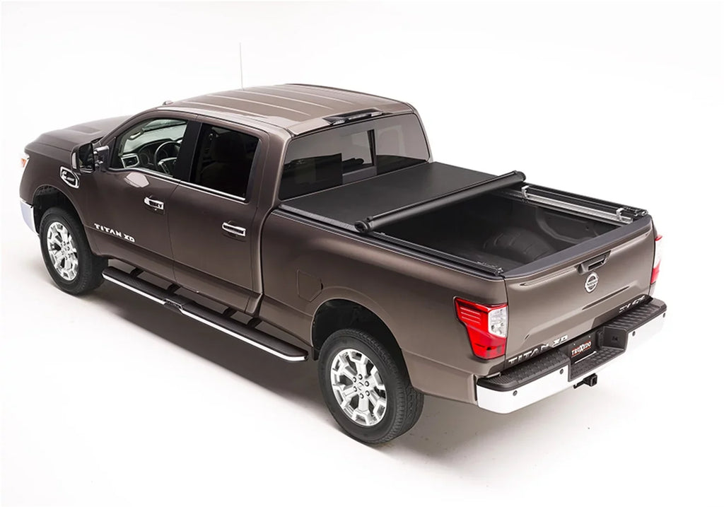 Truxedo Truxport Soft Roll Up Truck Bed Tonneau Cover | 207701 | Compatible with 2008-2015 Nissan Titan W/O Track System 7' 3" Bed (87")