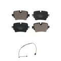 Transit Auto - Rear Ceramic Disc Brake Pads And Wear Sensors Kit For 2016 Jaguar F-Type Project 7 with 5.0L With Cast Iron -101169