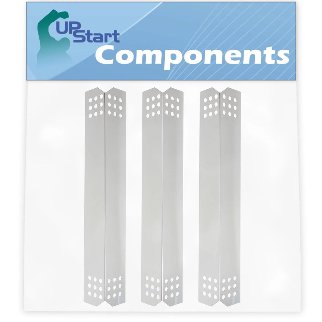 3-Pack  Grill Heat Shield Plate Tent Replacement Parts for Jenn Air 720-0720 - Old - Compatible Barbeque Stainless Steel Flame Tamer, Flavorizer Bar, Vaporizer Bar, Burner Cover 16 1/8"