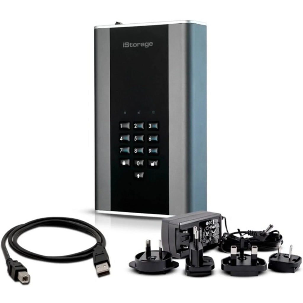 iStorage diskAshur DT2 20  Desktop Hard Drive - External -  Compliant (is-dt2-256-20000-c-x)