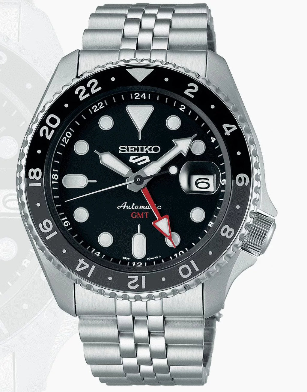 Men's Seiko 5  Diver's  Automatic Steel Watch SSK001