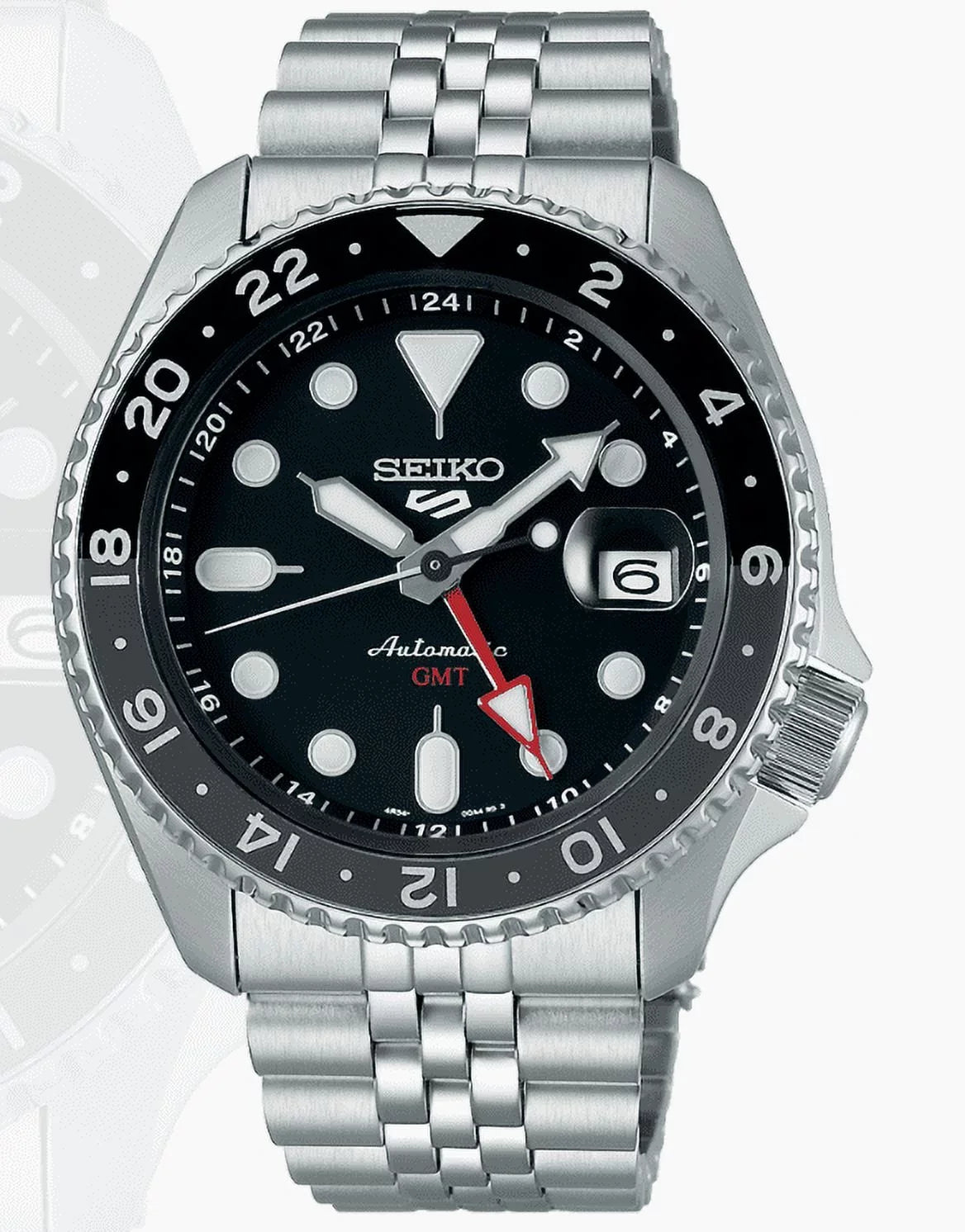 Men's Seiko 5  Diver's  Automatic Steel Watch SSK001