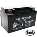 5-Pack UpStart Battery Replacement for 2011 Yamaha -R1 1000CC Factory Activated, Maintenance Free, Motorcycle Battery - 12V, 8.6Ah, -YTZ10S-