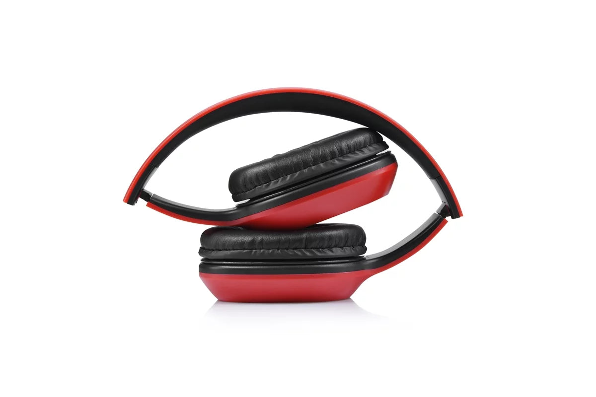 Over-the-Head Stereo Wireless Headsets for Xiaomi Redmi Note 10 Pro,10S, 10, 10 Pro Max, 10 Pro, K40 Pro+, K40 Pro, K40, 9T, 9T, Mi 10i 5G (Red)