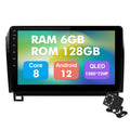 6+128G 10.1 inches Android 12 Car Stereo for Toyota Tundra 2007-2013 & Sequoia 2008-2018  Touchscreen Screen Car Radio with Carplay & Android Auto Support Backup Camera