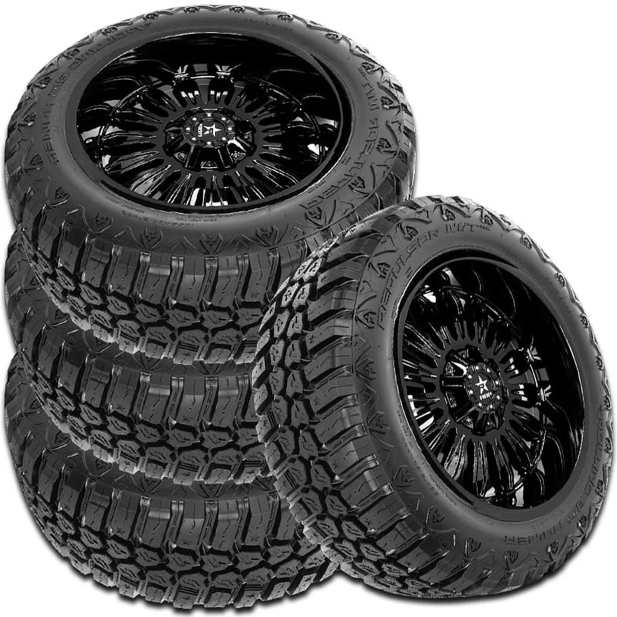 4  Repulsor M/T  33X12.50R20LT 114Q 10 /E Mud Tires, Truck/, Off Road RBPST20125010 / 33/12.5/20 / 3312.520