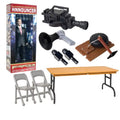 Wrestling Action Figure Gear Announcer Special Deal 5 For  Wrestling Figures