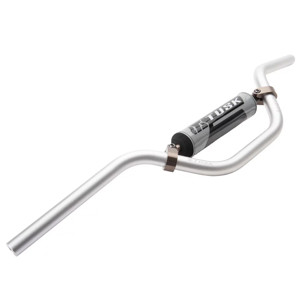 Tusk T-10 Aluminum 7/8" Handlebar  Mini Bend Silver For  LX2 1997-2000