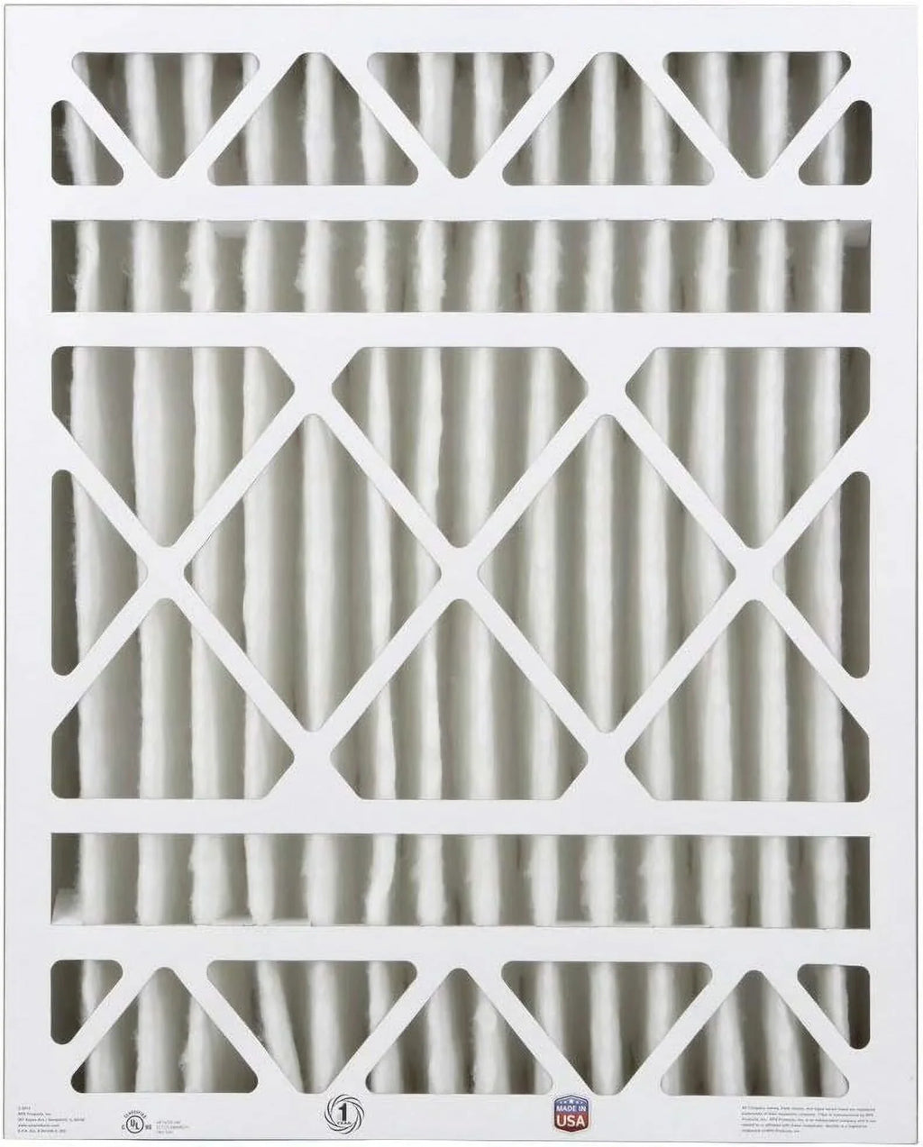 BestAir HW2025-13R  Furnace Air Filter, 20" x 25" x 4",  13, Removes Allergens & Contaminants, Fits 100%, For Honeywell Models, Pack of 3