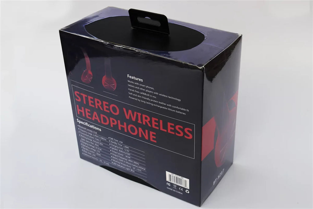 Over-the-Head Stereo Wireless Headsets for Xiaomi Redmi Note 10 Pro,10S, 10, 10 Pro Max, 10 Pro, K40 Pro+, K40 Pro, K40, 9T, 9T, Mi 10i 5G (Red)