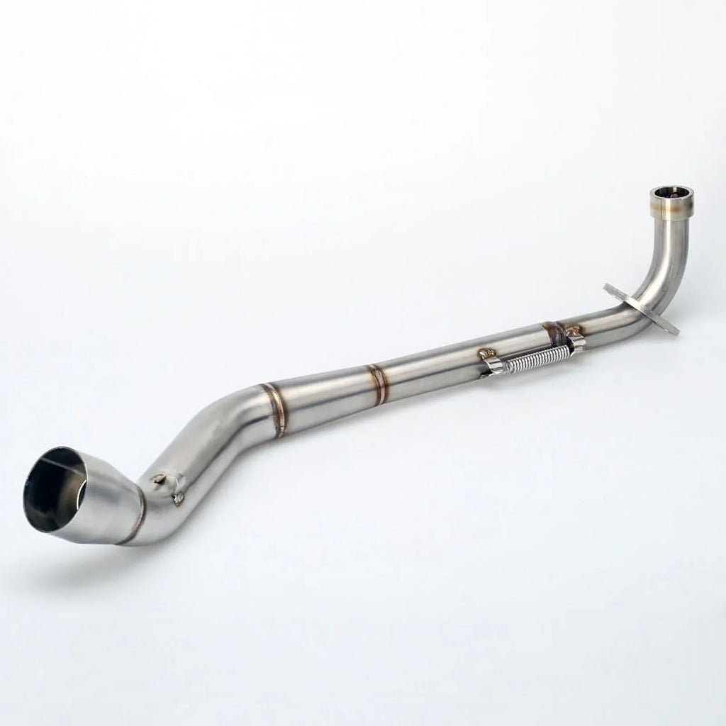 Motorcycle Exhaust Muffler Middle and Front Link Pipe Full System For Honda  125 / Grom 2013 2014 2015 MSX125 Slip-on