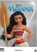 Moana (Blu-ray + ), Disney, Kids & Family
