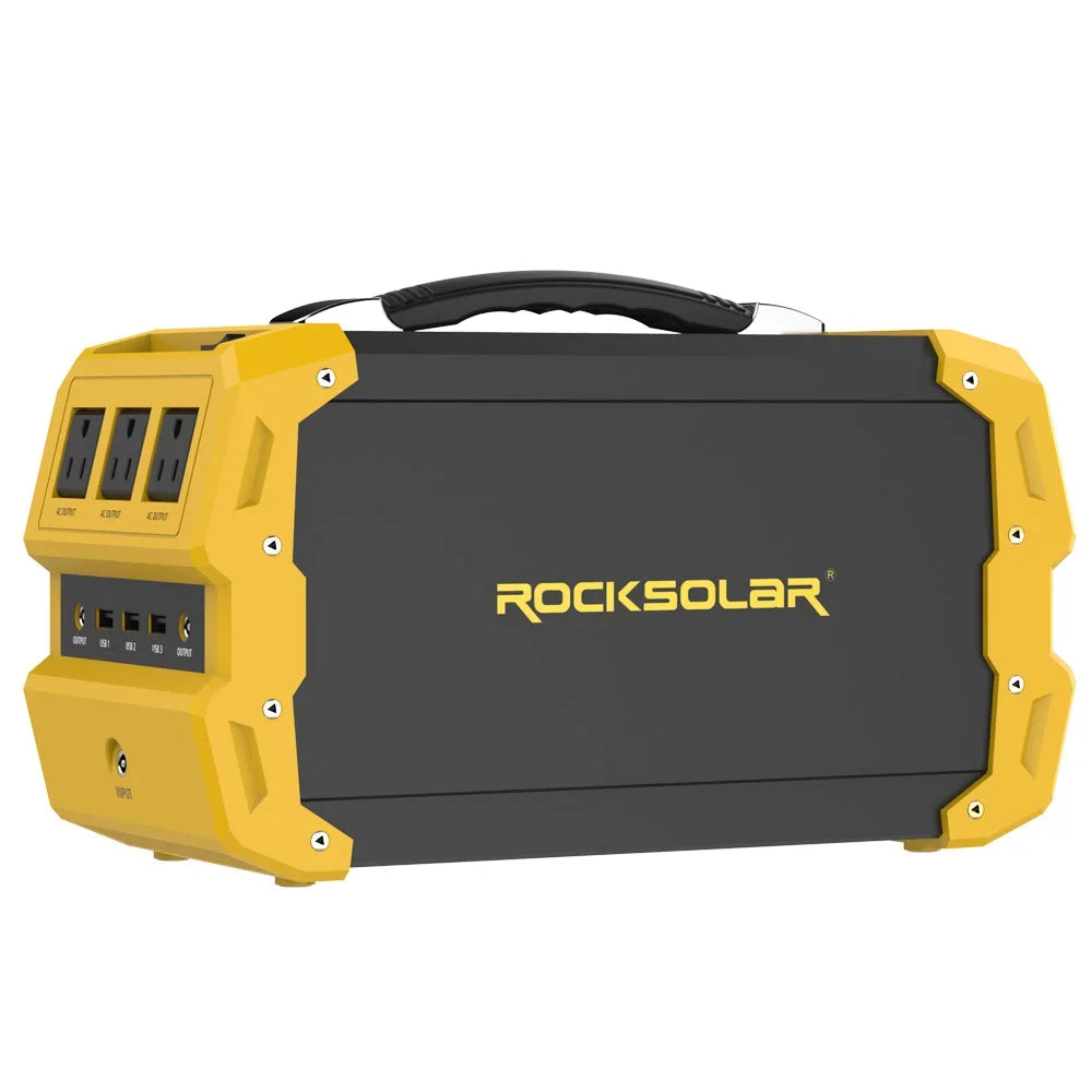 Nomad 400W Portable Power Station with a 60W Foldable Solar Panel Solar Generator Kit