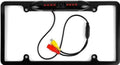 Waterproof  Wide Angle License Plate Car Rear View Backup Camera Night  Black