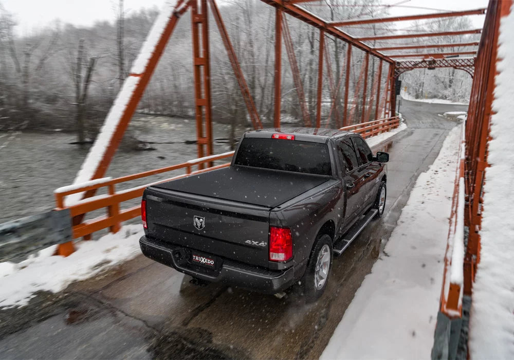 RealTruck TruXedo Sentry  Hard Rolling Truck Bed Tonneau Cover | 1586916 | Compatible with 2019-2021 Dodge Ram 1500, Does Not Fit w/ Multi-Function (Split) Tailgate 6' 4" Bed (76.3")