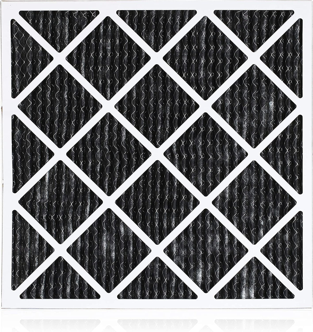 Filterbuy 20x23x1  8 Odor Eliminator Pleated   Furnace Air Filters with Activated Carbon (6-Pack)