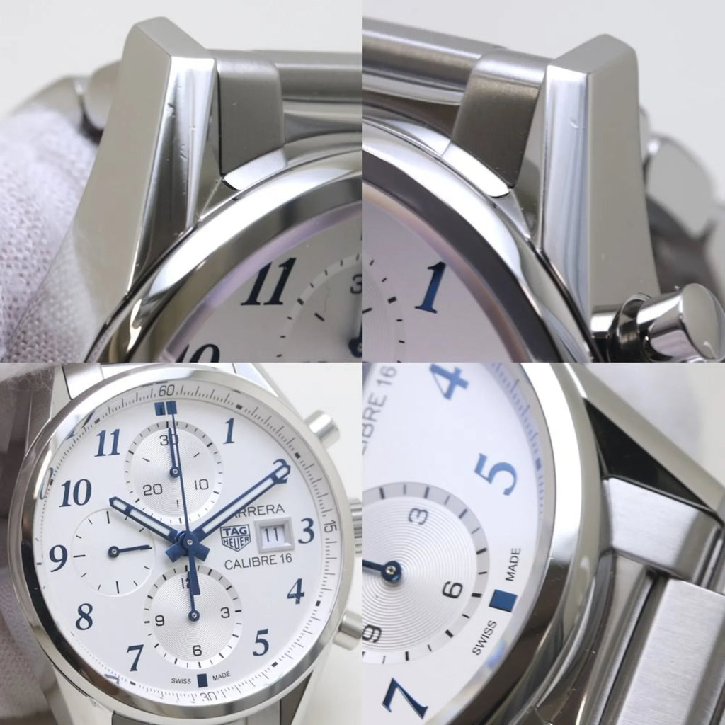 Pre-Owned   Carrera Chronograph Blue Edition CBK2114.BA0715 Stainless Steel Men's 39307 (Good)