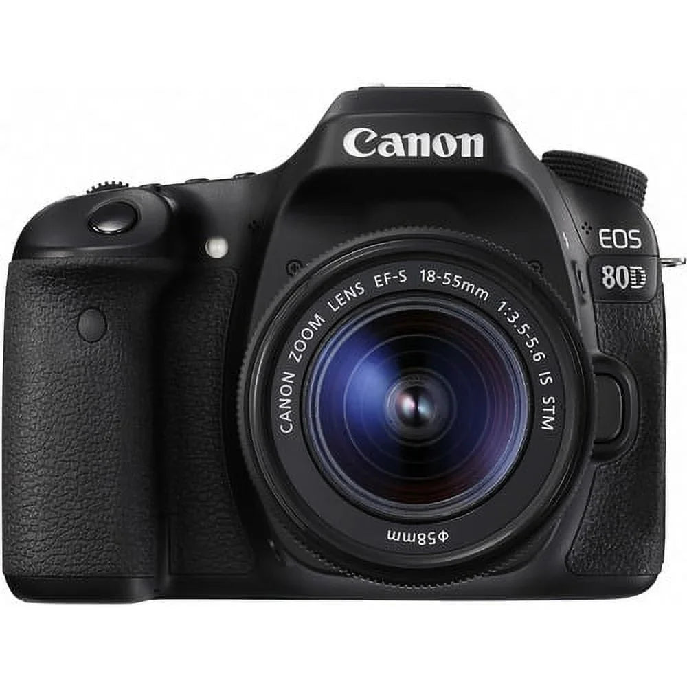 Canon  80D  Camera with 18-55mm Lens + 16GB Expo Essentials Kit