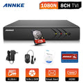 8-Channel - 1080N Security Video , H.264+ Video Compression for Bandwidth Efficiency,Motion Detection, Email Alert with Snapshots, Remote Access