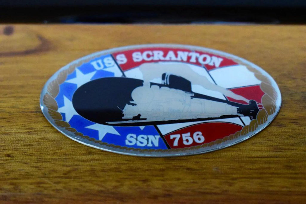 Scranton -756 (Black Hull) Submarine Model,Navy,Scale Model,Mahogany,20 inch, Class